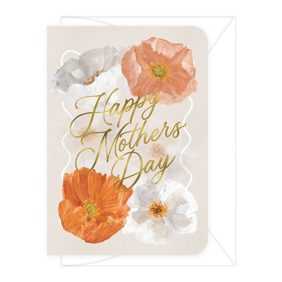 Honest Paper - 'Happy Mother's Day' Poppies Greeting Card