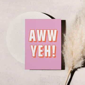 Peggy Press Design Co - Aww Yeh!