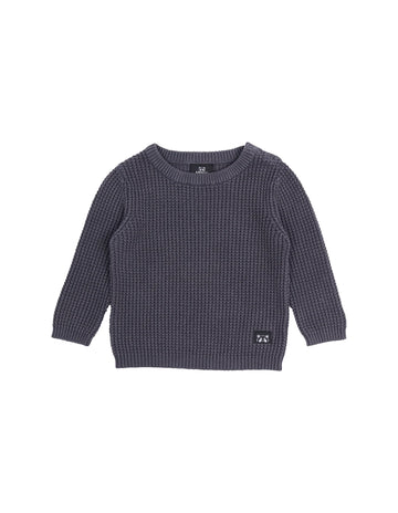 Animal Crackers - Carter Knit - Charcoal