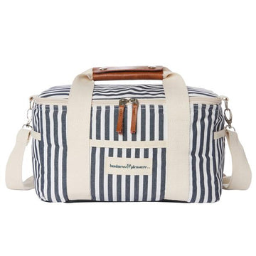 Business & Pleasure - THE PREMIUM COOLER BAG - LAUREN'S NAVY STRIPE