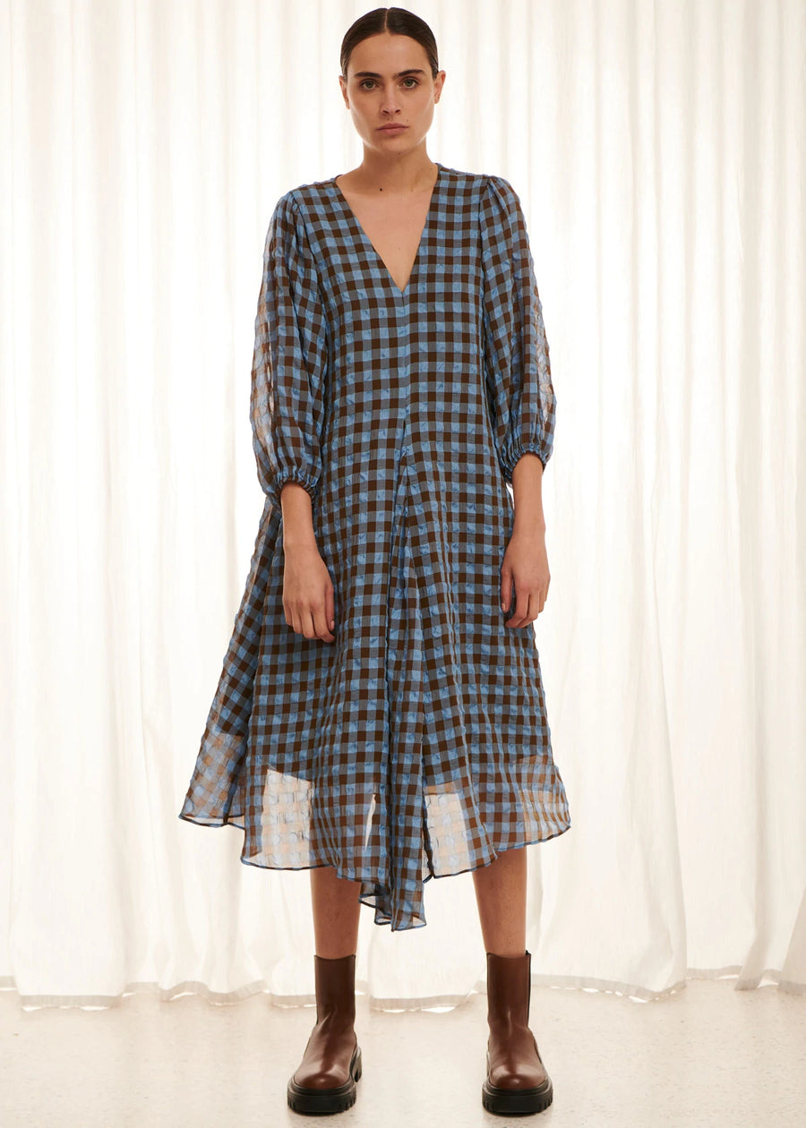 Apartment Clothing - Central Gingham Dress