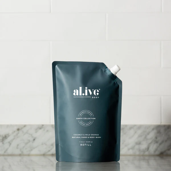 Al.ive Body - COCONUT & WILD ORANGE WASH REFILL