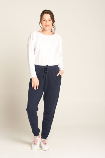 Cloth + Paper + Scissors - Track Pant - Navy