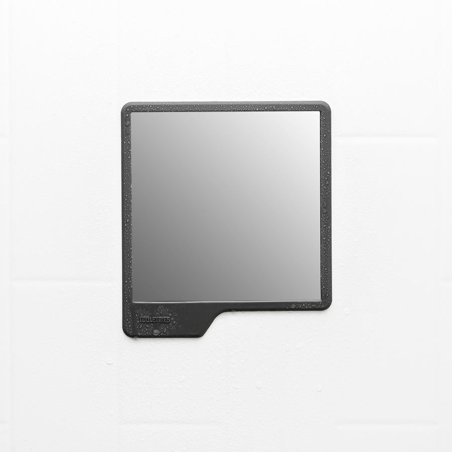 Tooletries - The Oliver - Shower Mirror - Charcoal