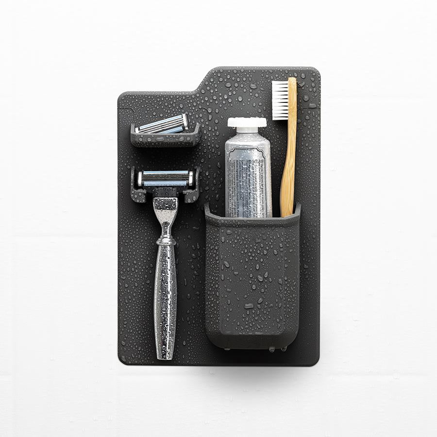 Tooletries - The Harvey | Toothbrush & Razor Holder - Charcoal