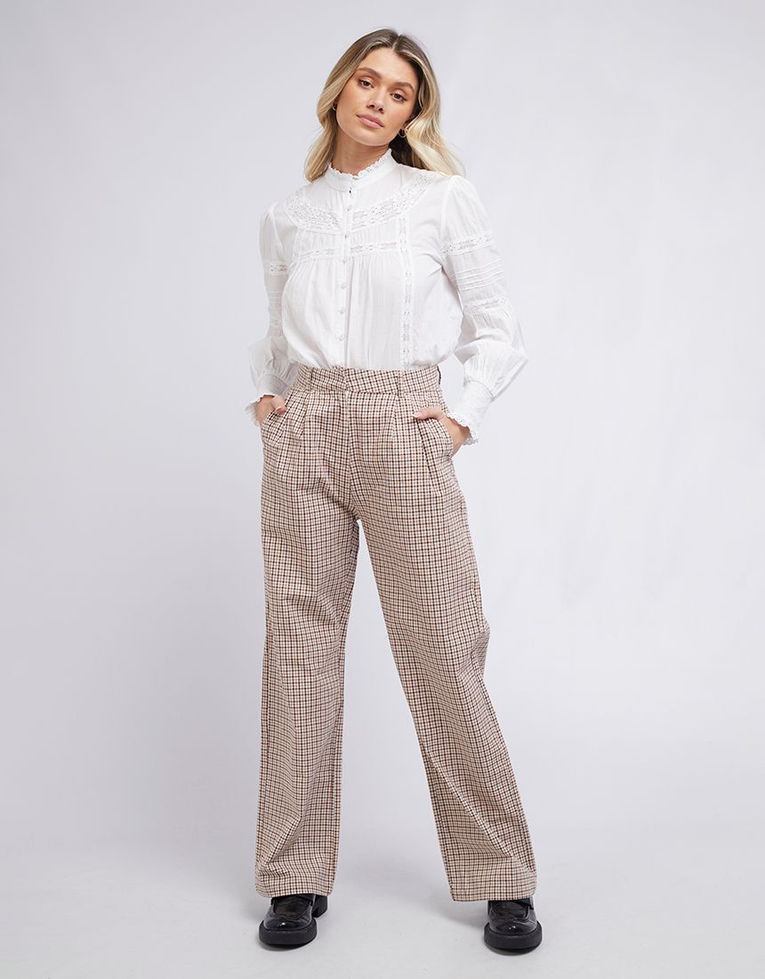 All About Eve - Spencer Check Pant