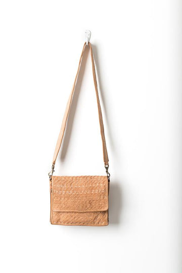 Juju & Co - Hut Weave Crossbody - Natural