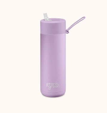 Frank Green -  20oz Ceramic Reusable Bottle / With Straw Lid - Lilac Haze