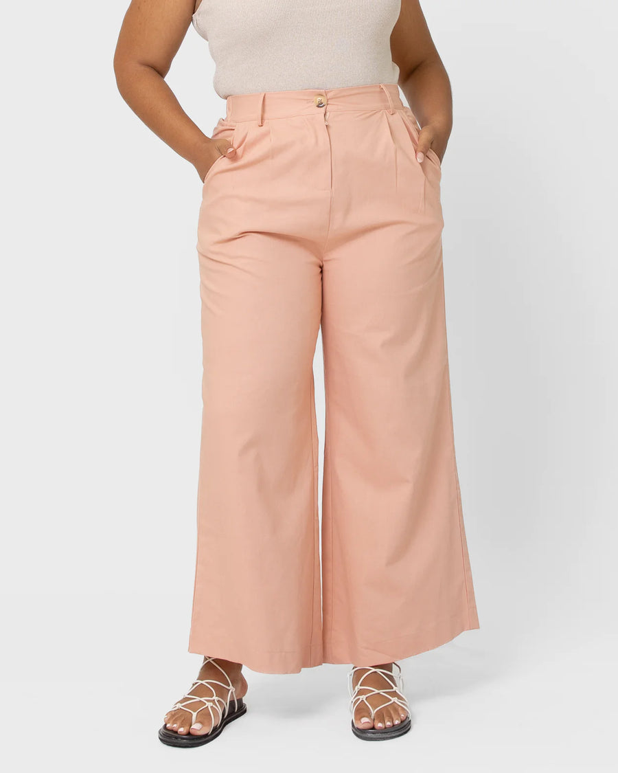 The Lullaby Club - Maple Tailored Pants - Dusty