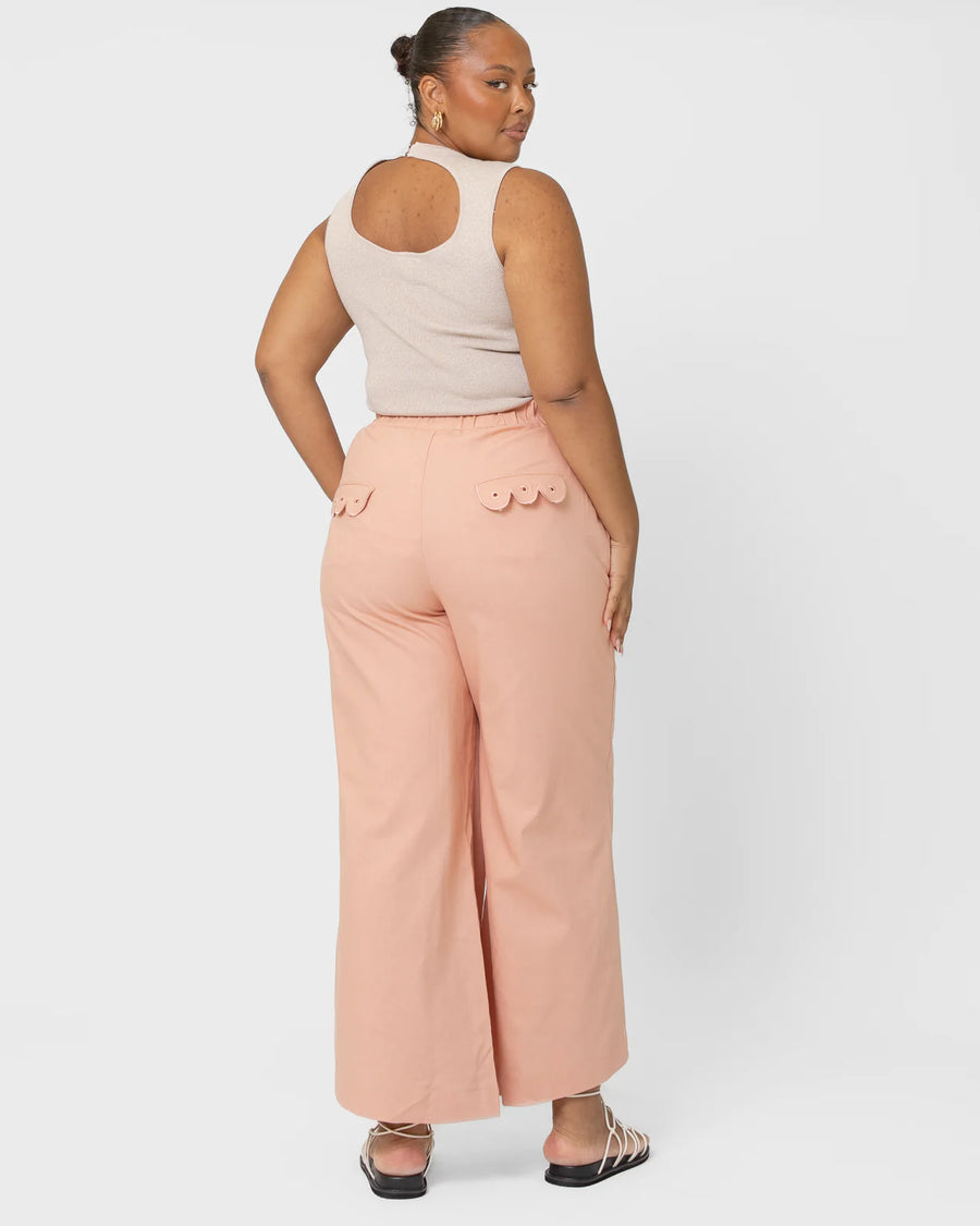 The Lullaby Club - Maple Tailored Pants - Dusty