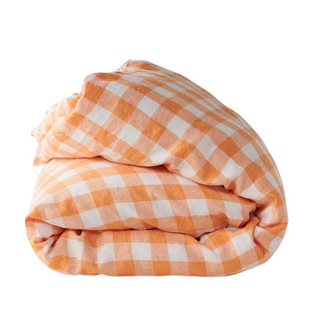 Society of Wanderers - Peaches & Cream Duvet Cover - King