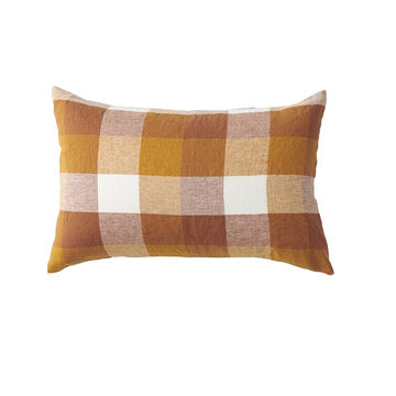 Society of Wanderers - Biscuit Check Pillowcase Sets - Standard