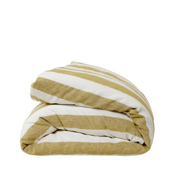 Society of Wanderers - Kelp Stripe Duvet Cover - King