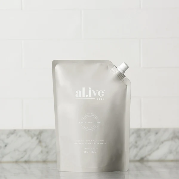 Al.ive Body - SEA COTTON & COCONUT WASH REFILL