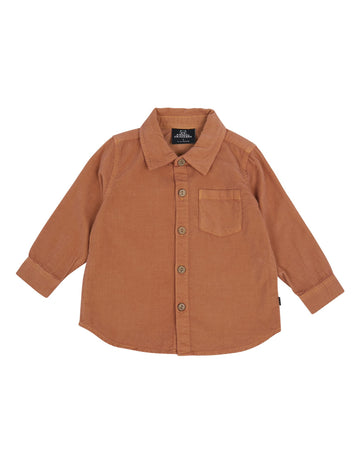 Animal Crackers - Circuit L/S Shirt - Brown