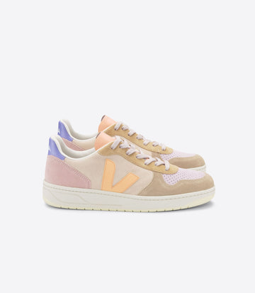 Veja - V-10 SUEDE MULTICO PEACH