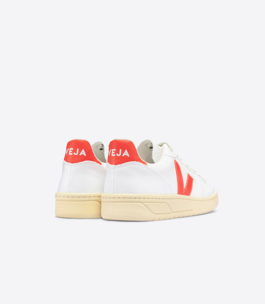 Veja - V-10 CWL White Orange Fluo