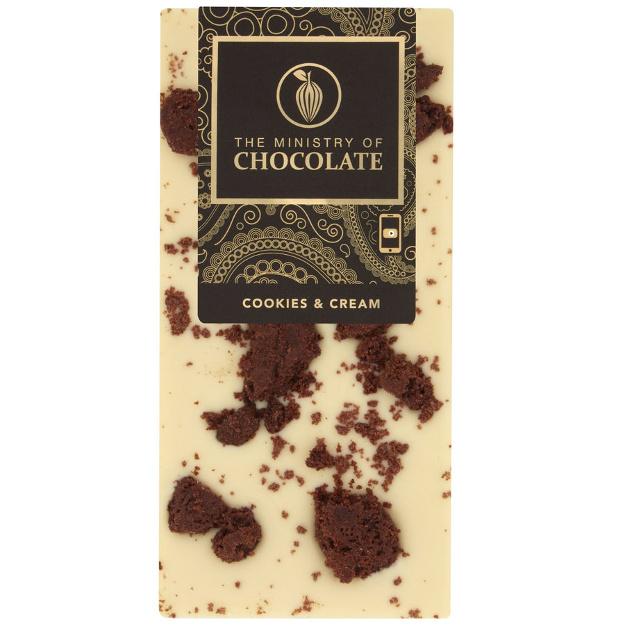 Ministry of Chocolate - Cookies and Cream Bar 100g