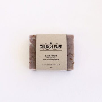 Church Farm - Handmade Soap - Lavender & Clay