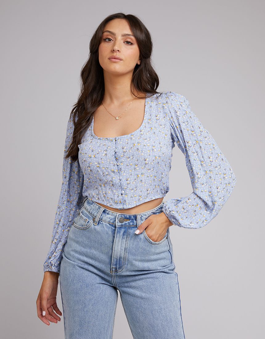 All About Eve - Maxine Floral Top - Print