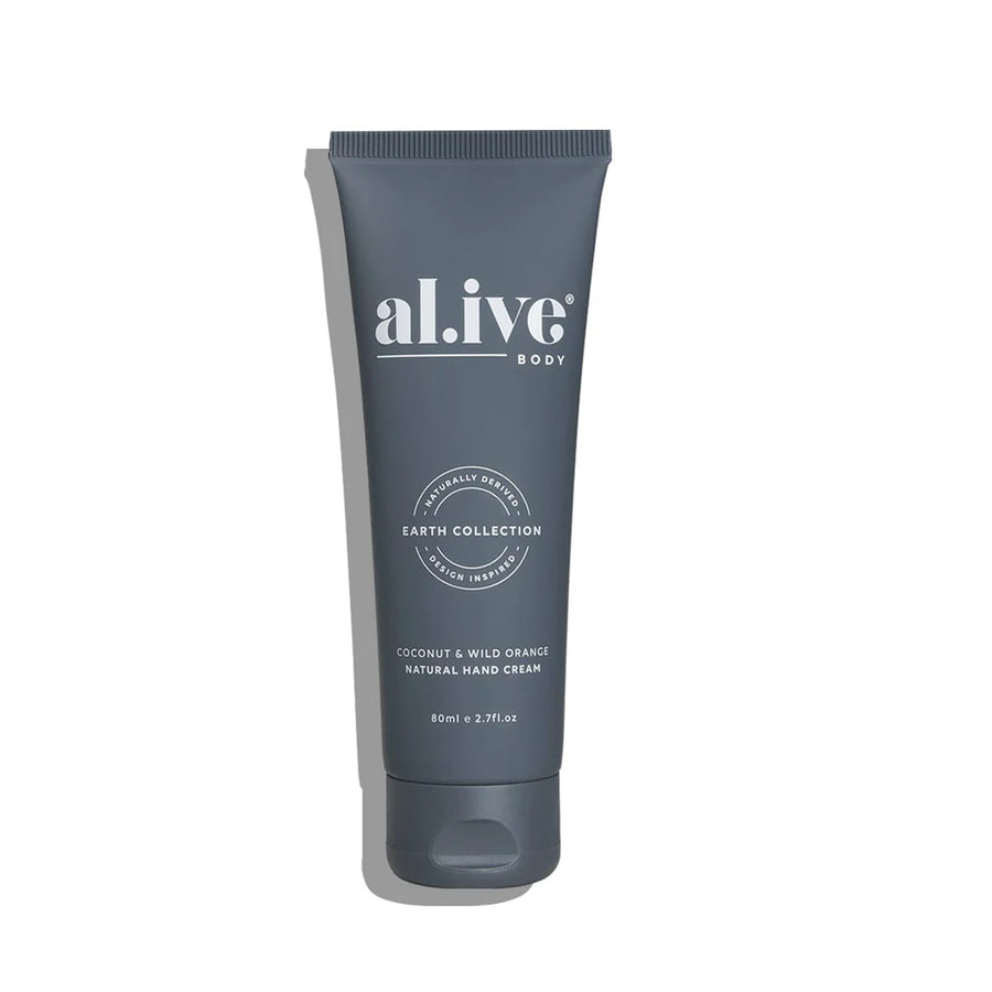 Al.ive Body - HAND CREAM - COCONUT & WILD ORANGE