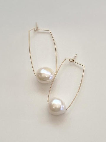 Pop Design - Fresh Water Pearl Earrings - Edwina