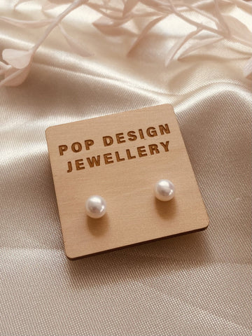 Pop Design - Fresh Pearl Earrings - Mia
