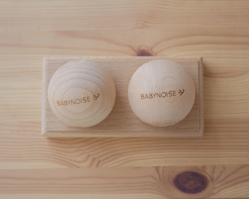 Babynoise - Mini Orb Shakers - With Stand