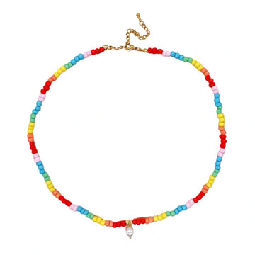 Pop Design - Life Of Colour Pearl Necklace