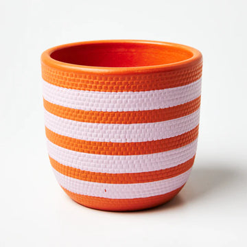 Jones & Co - Stripe Lavender Orange