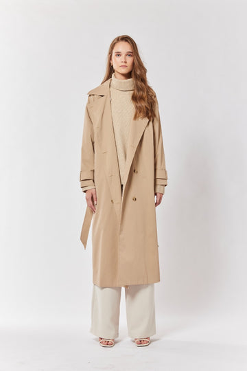 MVN The Label - LIMINAL TRENCH COAT - Beige