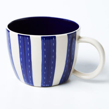 Jones & Co - Chino Mug - Blue Stripe