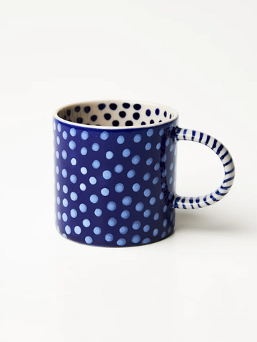Jones & Co - CHINO ESPRESSO CUP - NAVY SPOT