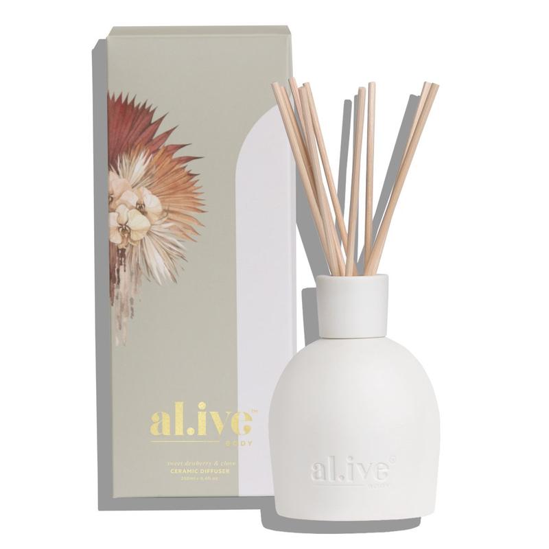 Al.ive Body - Ceramic Diffuser - Sweet Dewberry & Clove