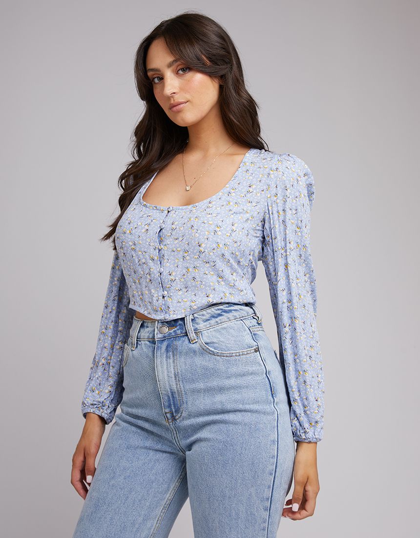 All About Eve - Maxine Floral Top - Print